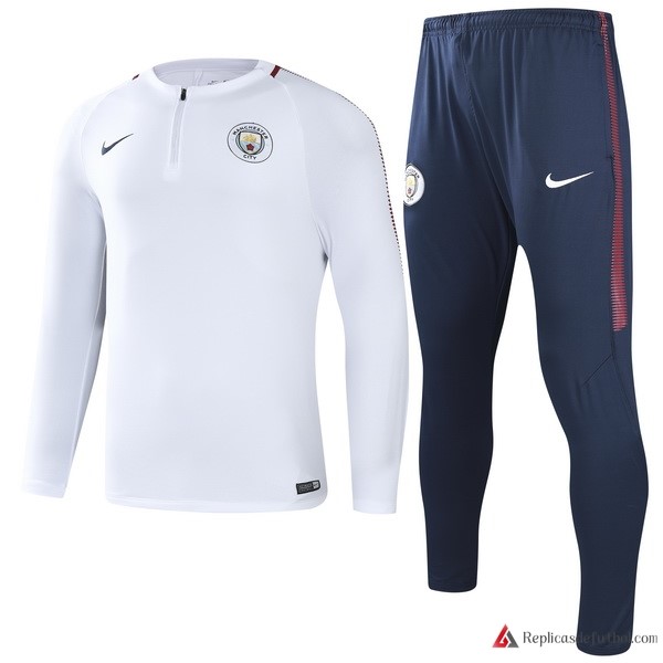 Chandal De Lana Manchester City 2017-2018 Blanco